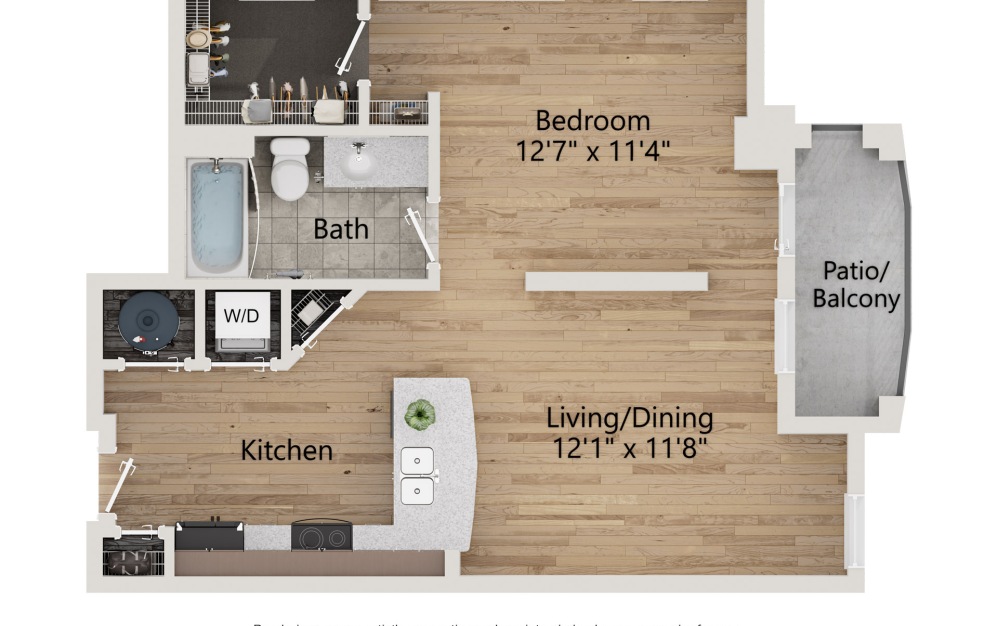 Studio Floorplan